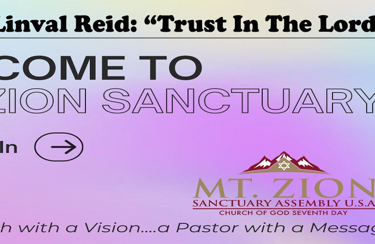 Today’s Message – Trust In The Lord