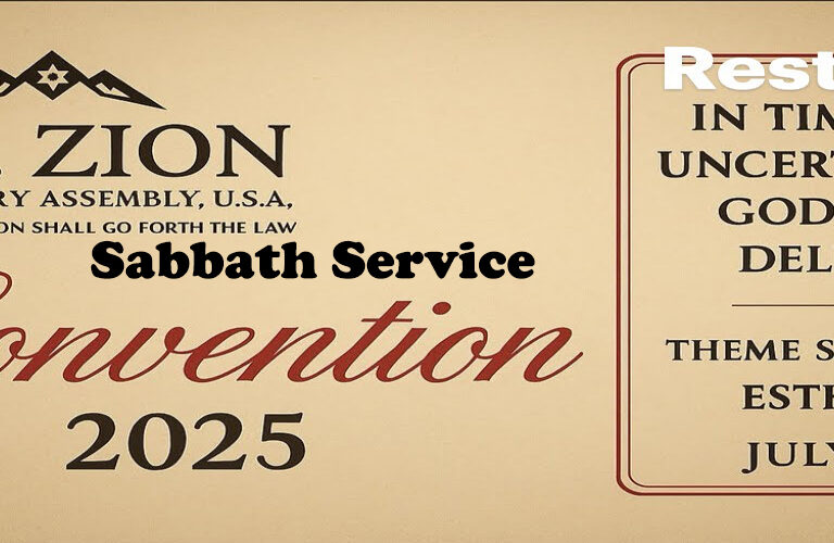 Convention 2025 Sabbath Service