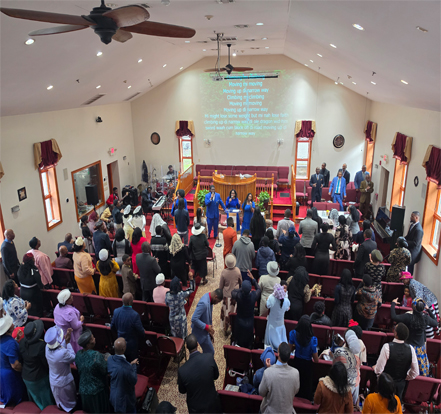 Praising God