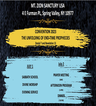 Convention 2023: The Unfolding of End-Time Prophecies